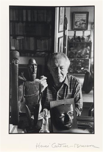 HENRI CARTIER-BRESSON (1908-2004) A portfolio entitled André Breton, Roi Soleil [André Breton, Sun King].